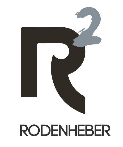 logo – rodenheber – r2 – unternehmensgruppe mit claim